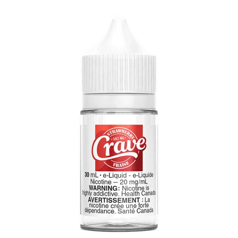 Crave Salt Nic 30mL — Strawberry - 12mg