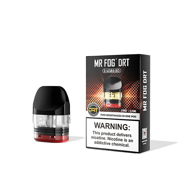 Mr. Fog DRT Dual Resistance Refillable Pod