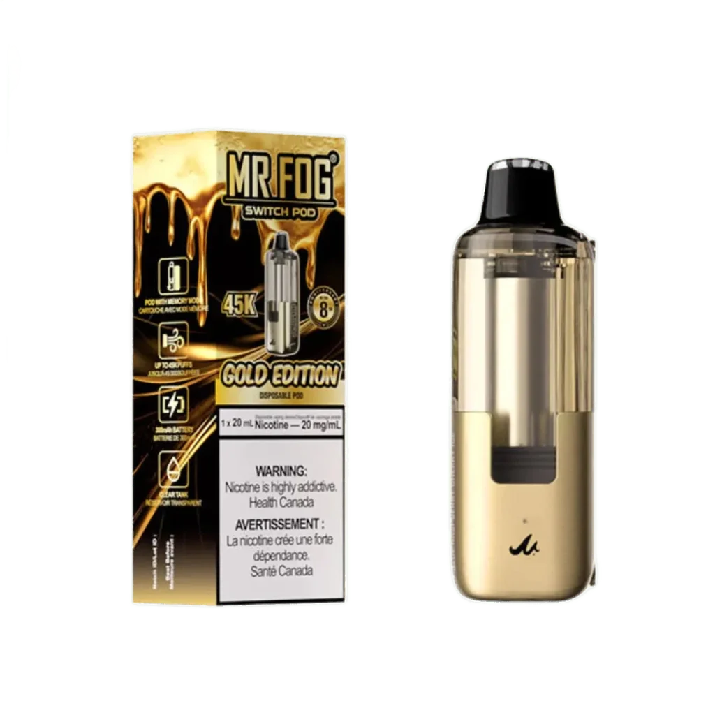 Mr. Fog Switch Pod — Gold Edition