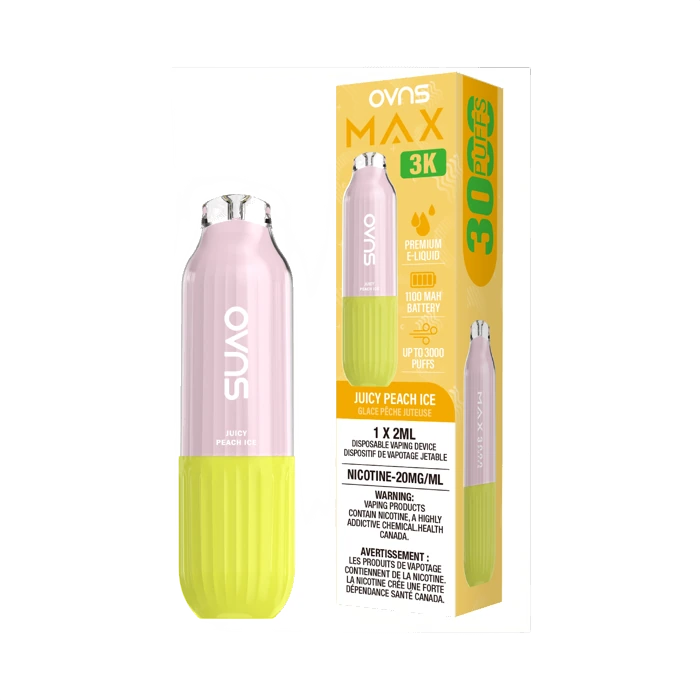 OVNS Max — Juicy Peach Ice