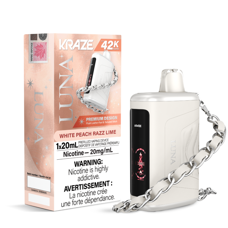 Kraze 42K — White Peach Razz Lime