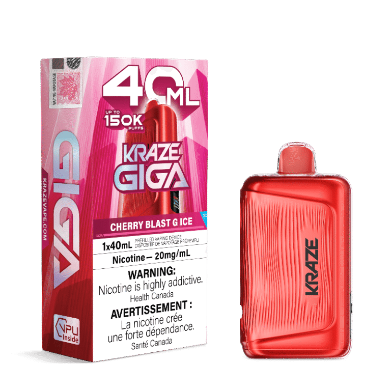 Kraze Giga 150K — Cherry Blast G Ice