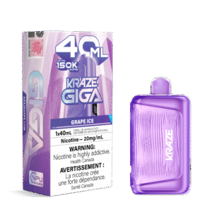 Kraze Giga 150K โ Grape Ice