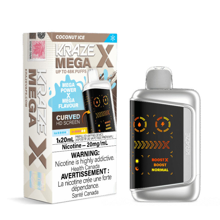 Kraze Mega X 48K — Coconut Ice
