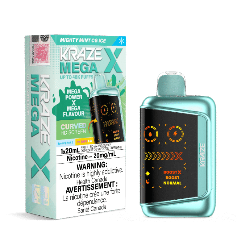 Kraze Mega X 48K — Mighty Mint CG Ice