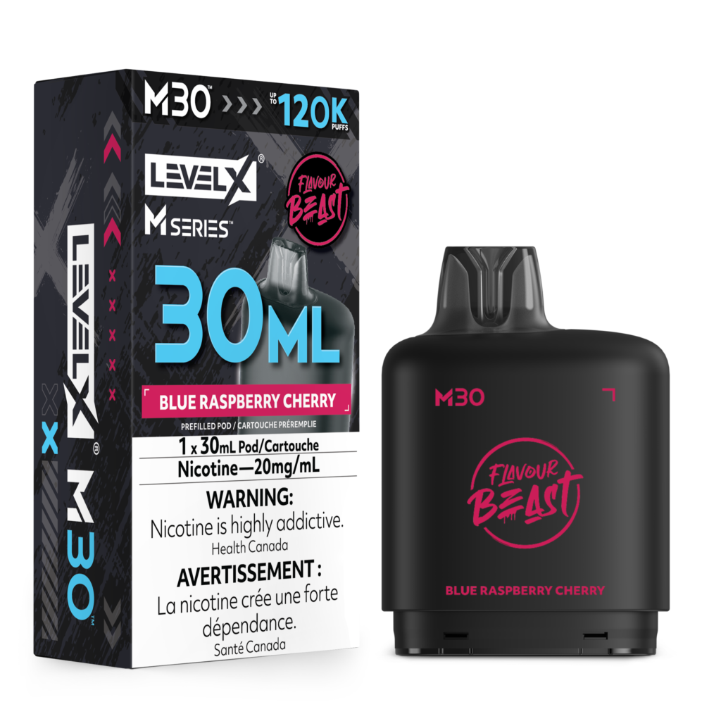 Level X M Series 120K — Blue Raspberry Cherry
