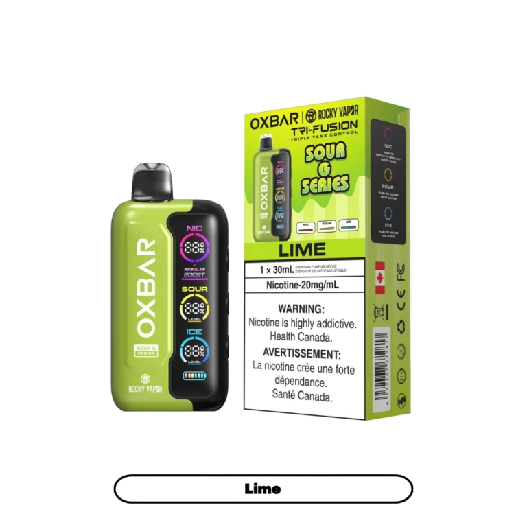 OXBAR 42K Tri Fusion — Sour G Series Lime