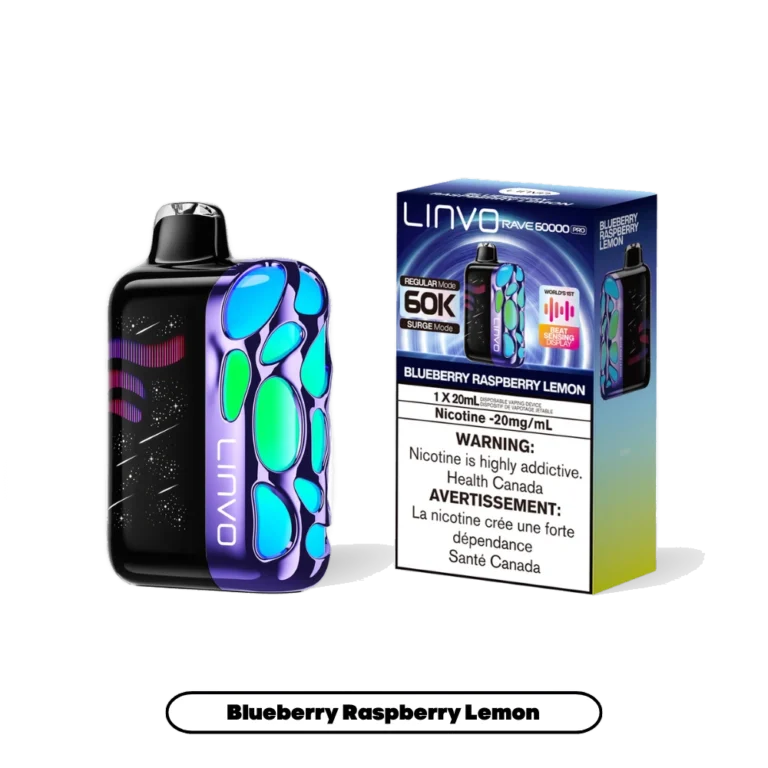 Linvo 60K — Blueberry Raspberry Lemon