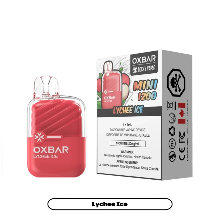 OXBAR Mini 1200 — Lychee Ice