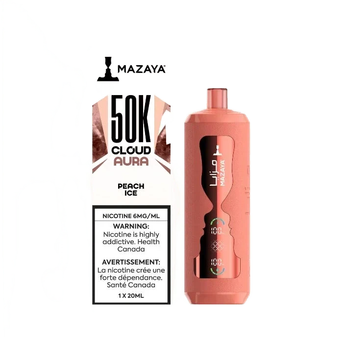 Mazaya 50K Cloud Aura — Peach Ice