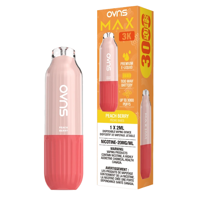 OVNS Max — Peach Berry