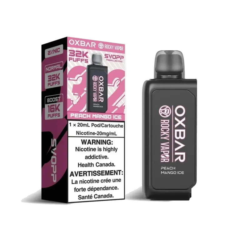 Oxbar Svopp 32K Pod — Peach Mango Ice