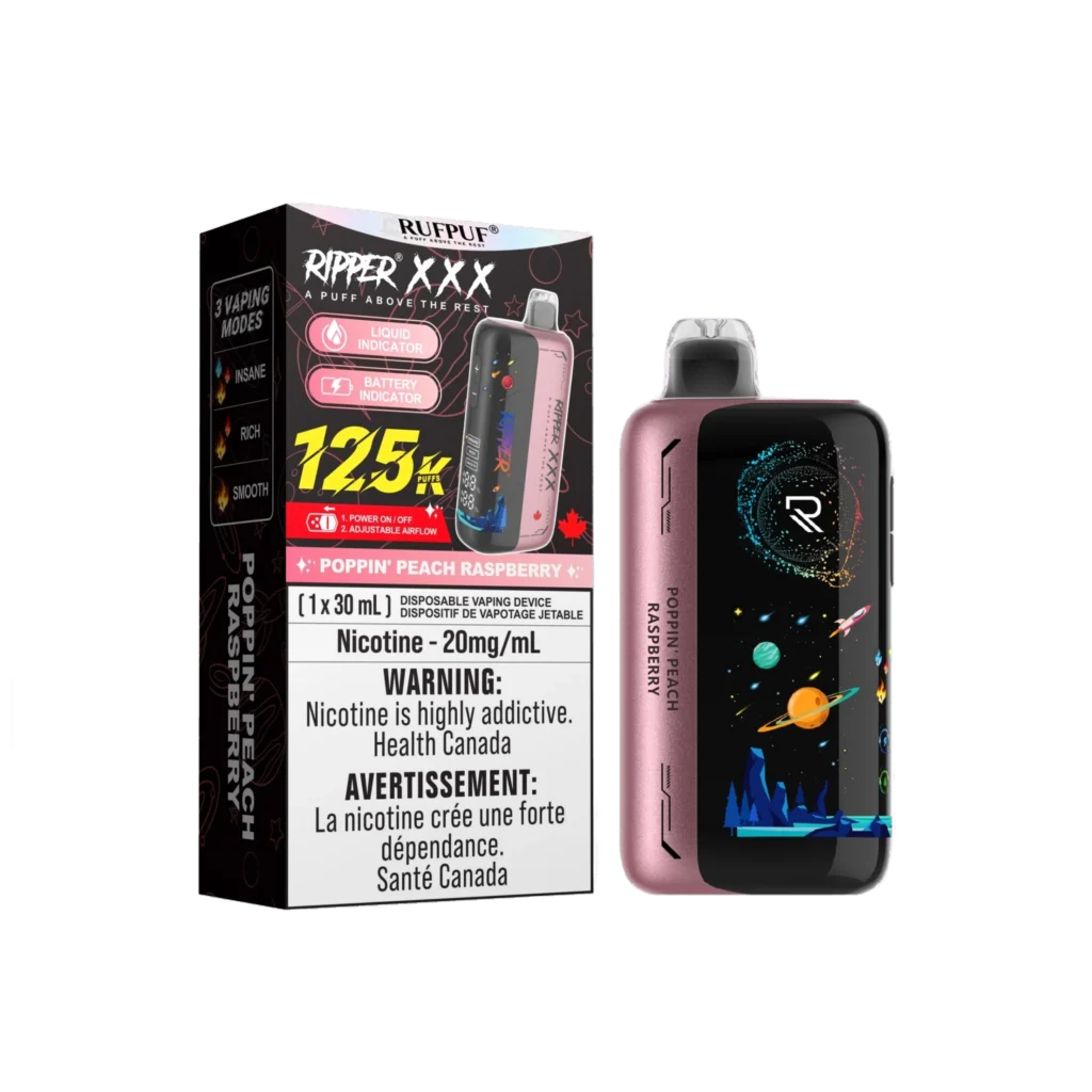 Ripper XXX 125K — Poppin' Peach Raspberry
