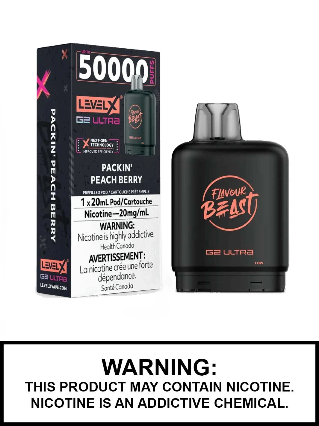 Level X 50K — Packin Peach Berry
