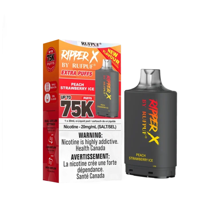Ripper X 75K — Peach Strawberry Ice