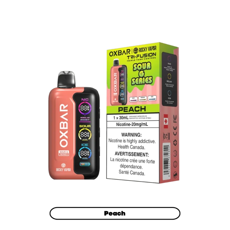 OXBAR 42K Tri Fusion — Sour G Series Peach
