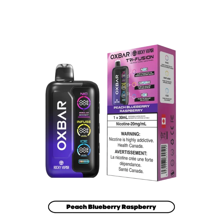 OXBAR 42K Tri Fusion — Peach Blueberry Raspberry