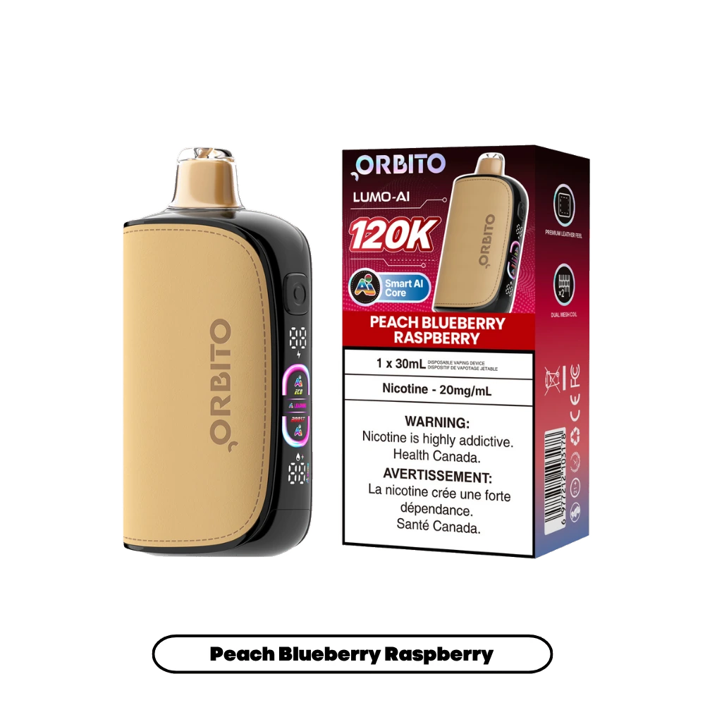 Orbito 120K — Peach Blueberry Raspberry