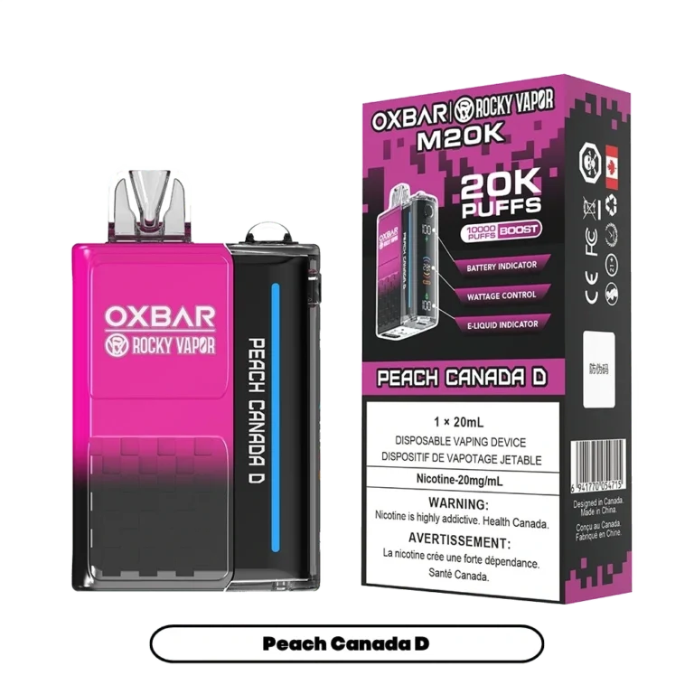 OXBAR M20K — Peach Canada D