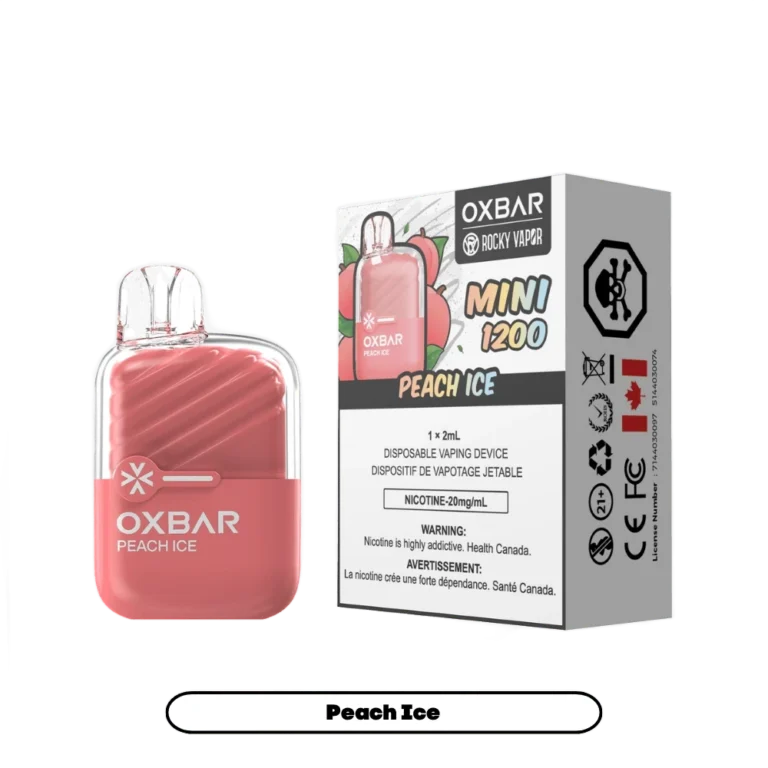 OXBAR Mini 1200 — Peach Ice