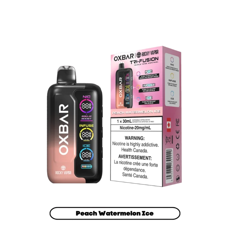 OXBAR 42K Tri Fusion — Peach Watermelon Ice