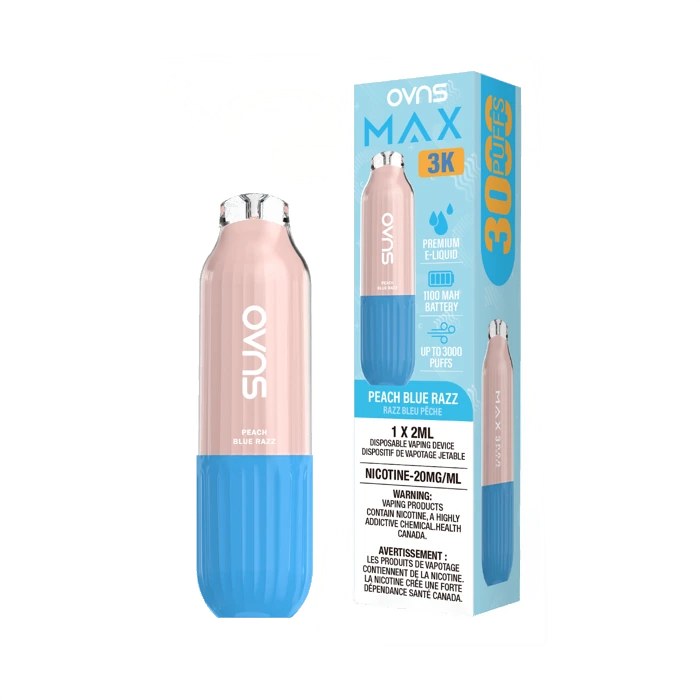 OVNS Max — Peach Blue Razz