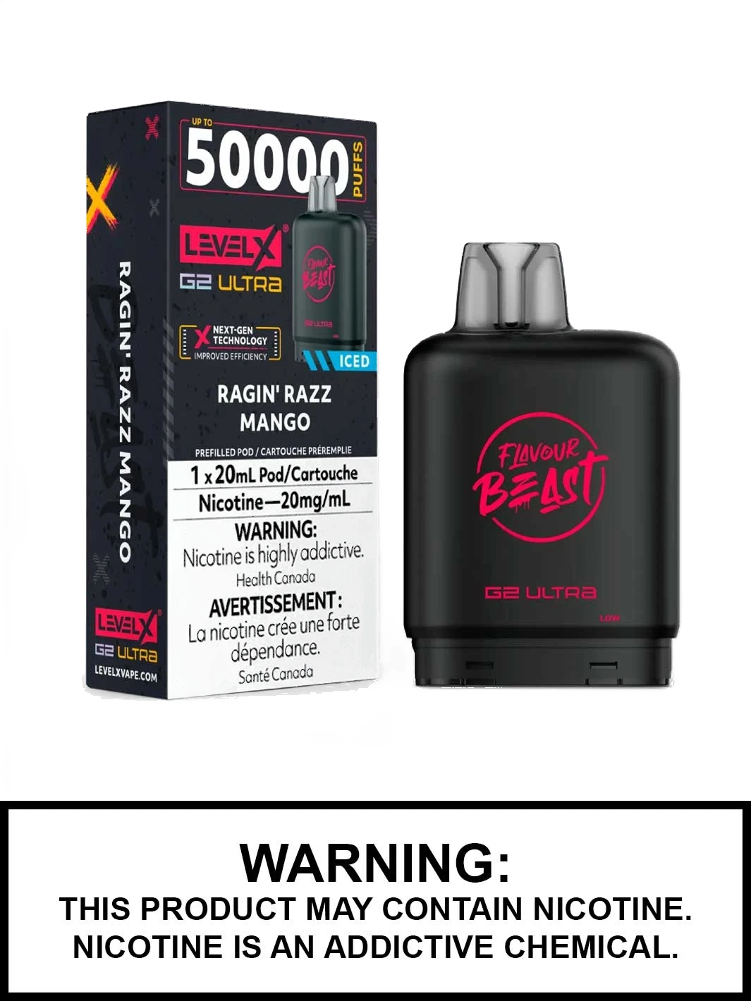 Level X 50K — Ragin Razz Mango