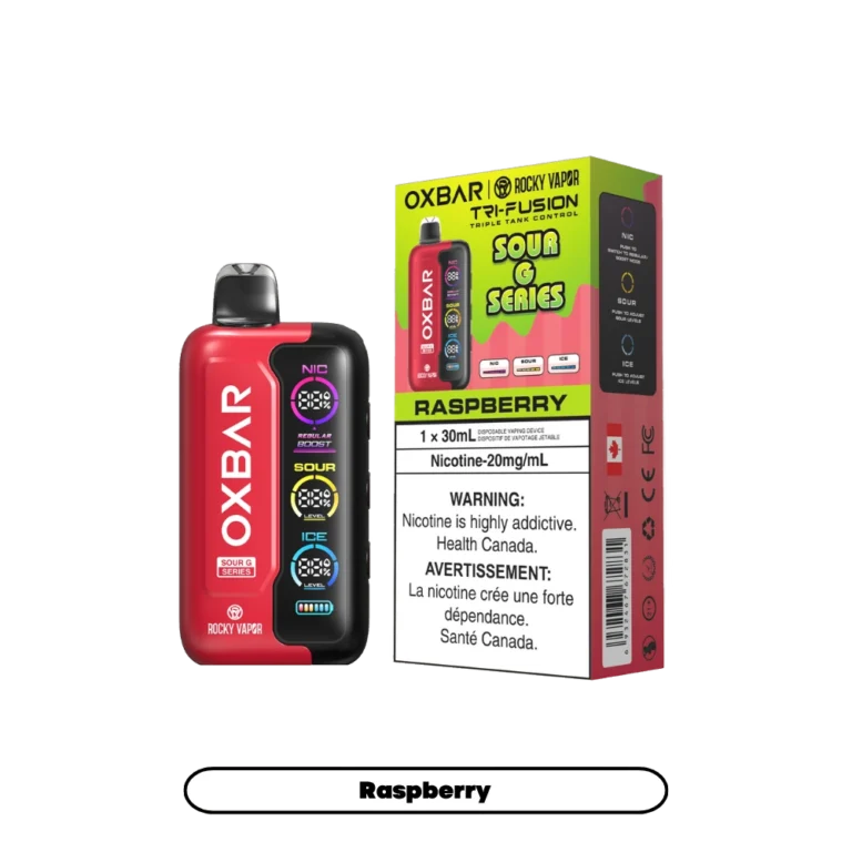 OXBAR 42K Tri Fusion — Sour G Series Raspberry