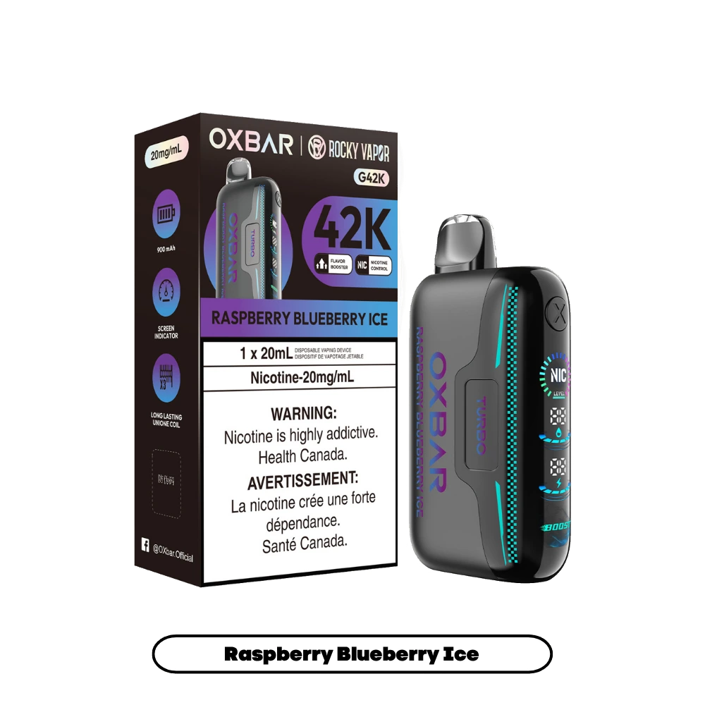 OXBAR 42K — Raspberry Blueberry Ice