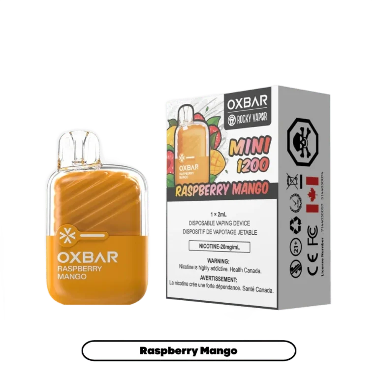 OXBAR Mini 1200 — Raspberry Mango