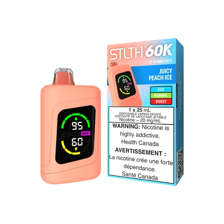 STLTH 60K - Juicy Peach Ice