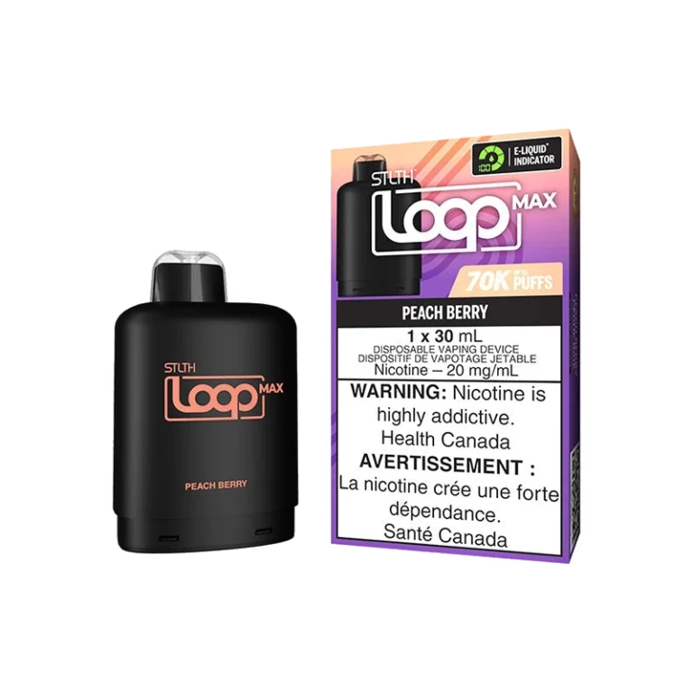STLTH Loop Max 70K — Peach Berry