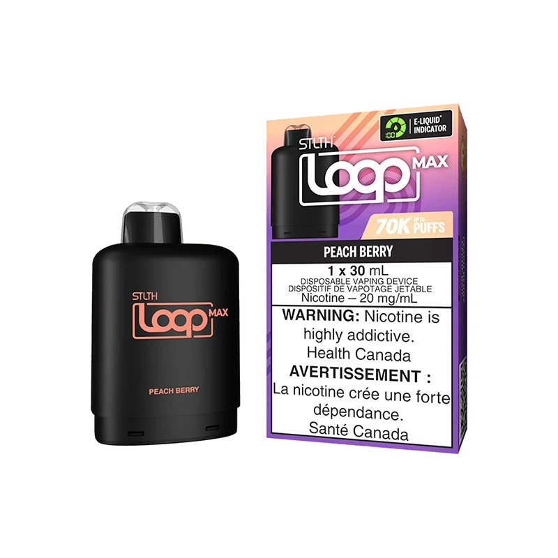 STLTH Loop Max 70K — Peach Berry