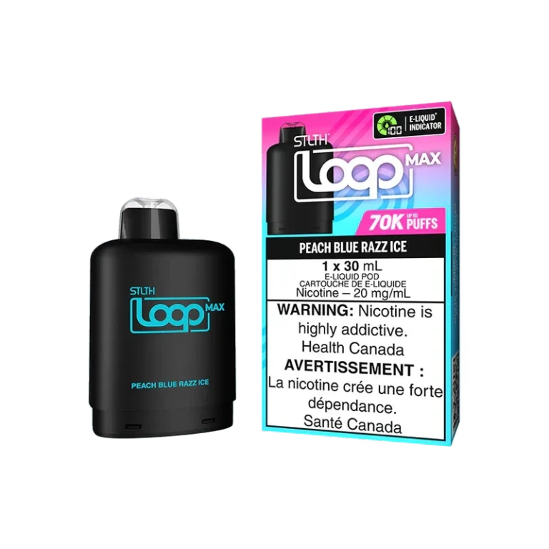 STLTH Loop Max 70K — Peach Blue Razz Ice