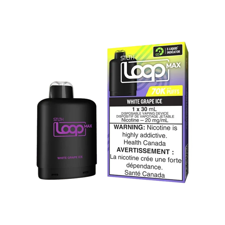 STLTH Loop Max 70K — White Grape Ice