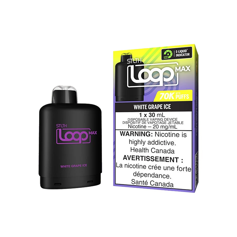 STLTH Loop Max 70K — White Grape Ice