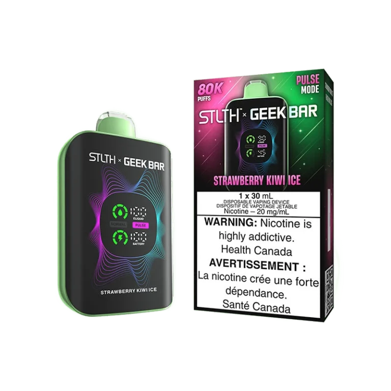 STLTH × Geek Bar 80K — Strawberry Kiwi Ice