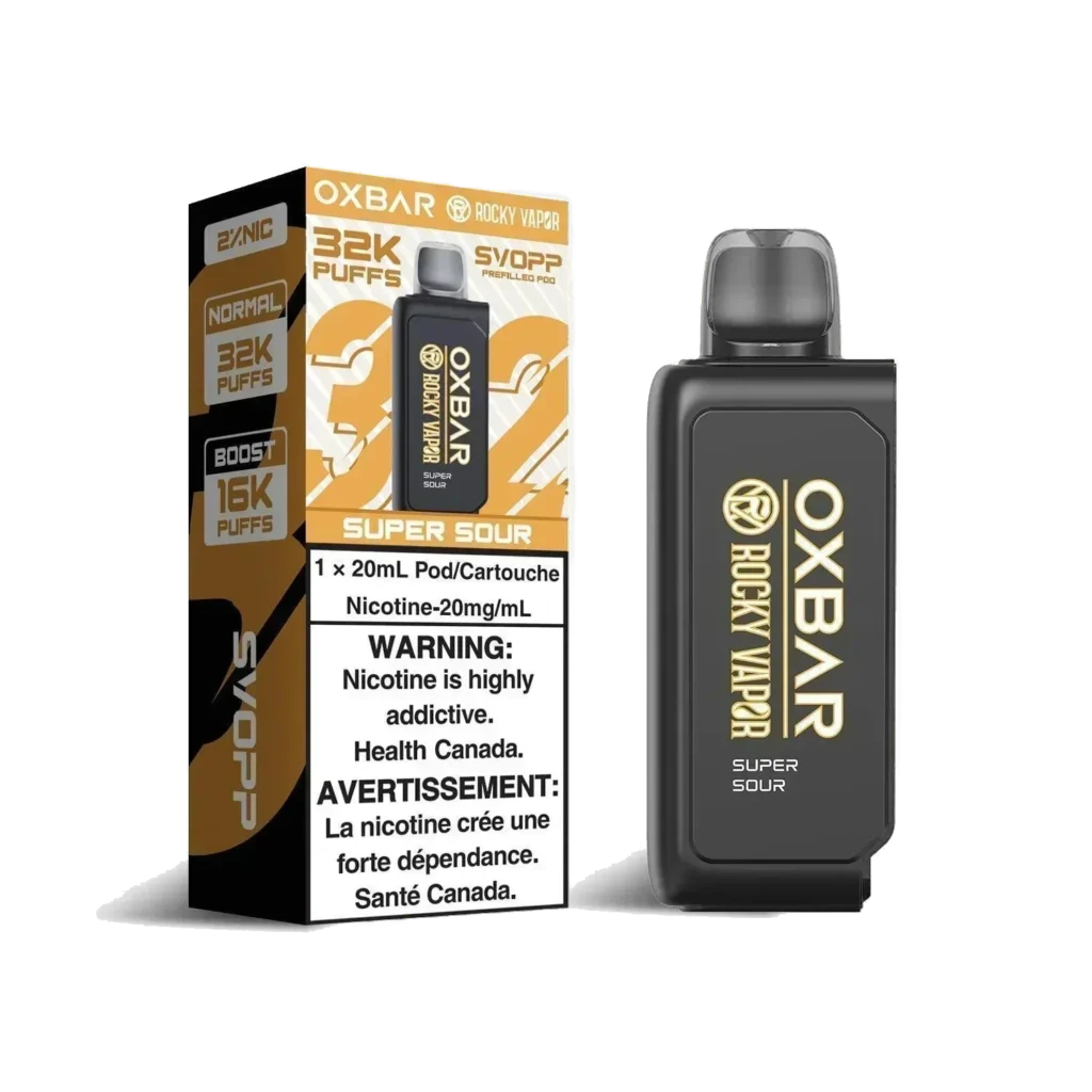 Oxbar Svopp 32K Pod — Super Sour