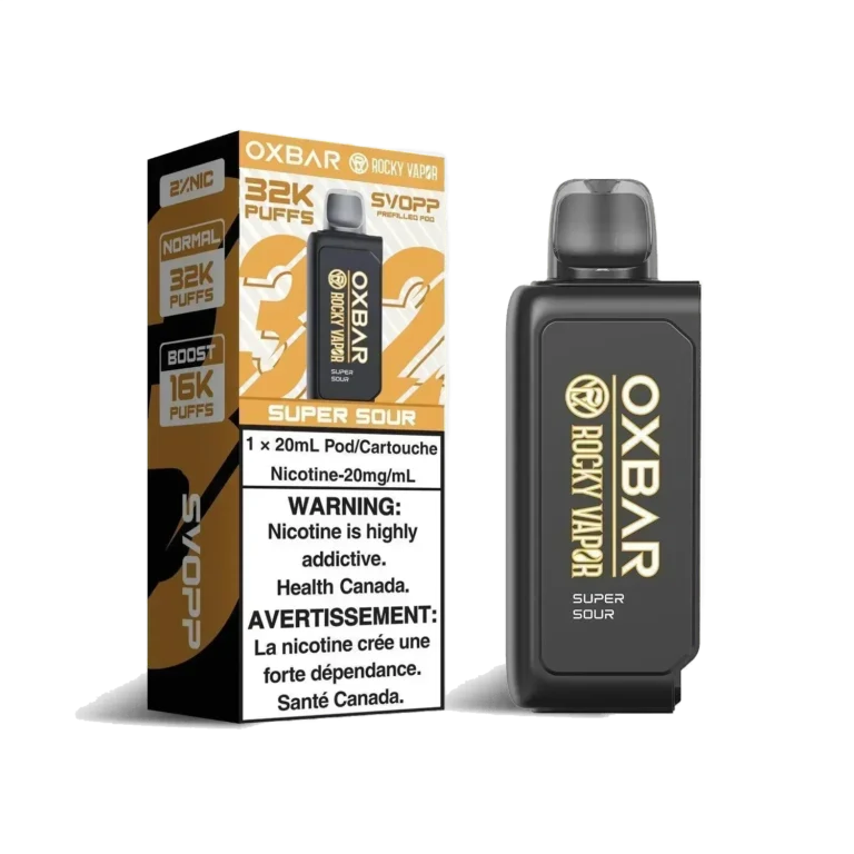 Oxbar Svopp 32K Pod — Super Sour