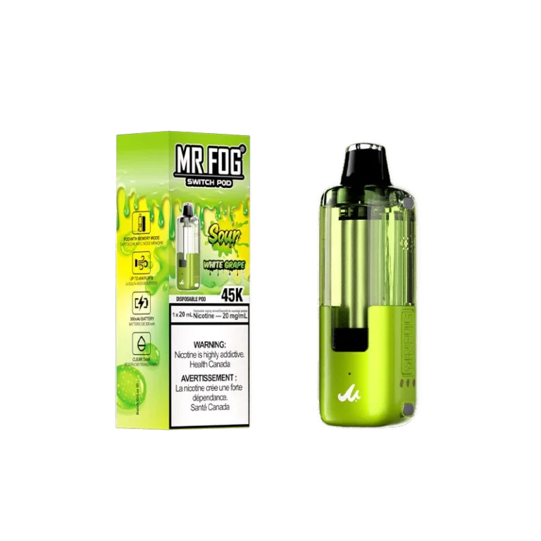 Mr. Fog Switch Pod — Sour White Grape