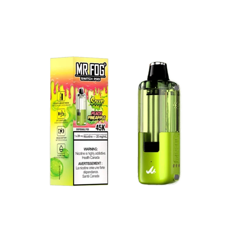 Mr. Fog Switch Pod — Sour Peach Pineapple