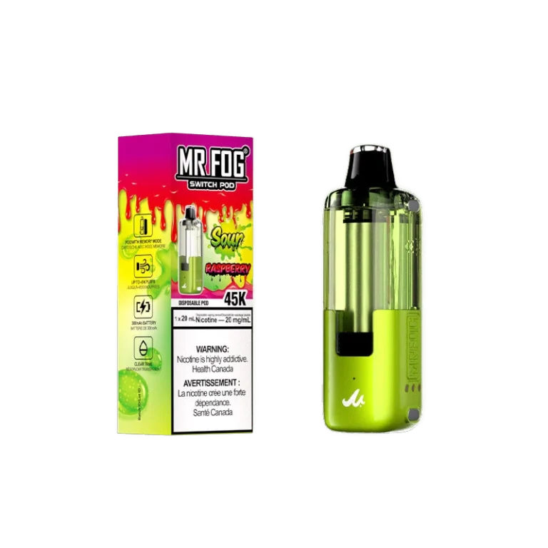 Mr. Fog Switch Pod — Sour Raspberry