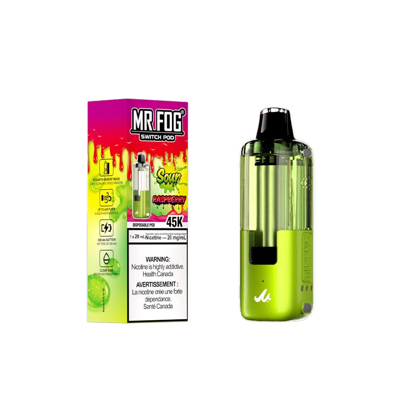 Mr. Fog Switch Pod — Sour Raspberry