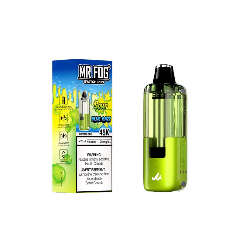 Mr. Fog Switch Pod — Sour Blue Razz