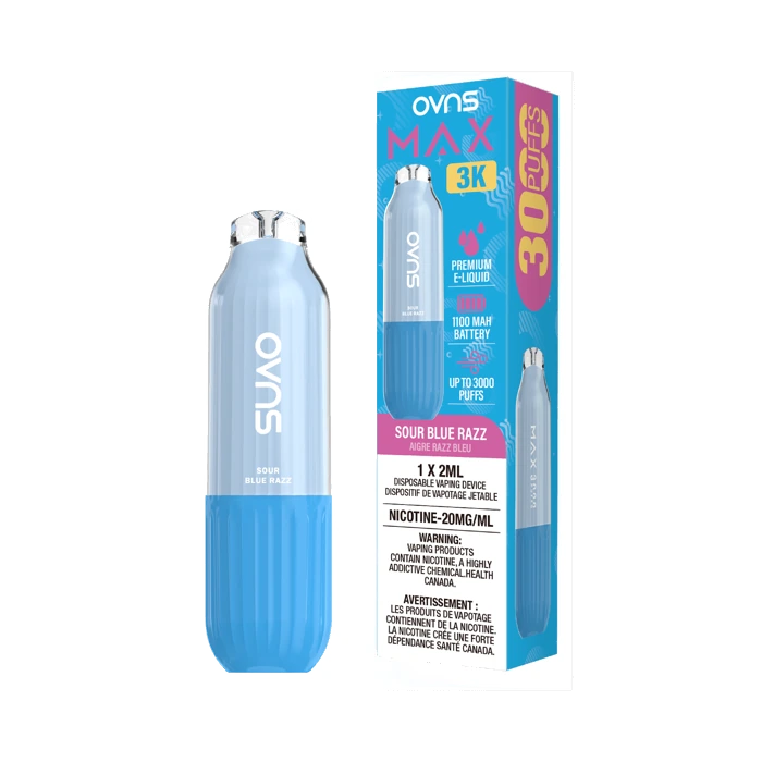 OVNS Max — Sour Blue Razz