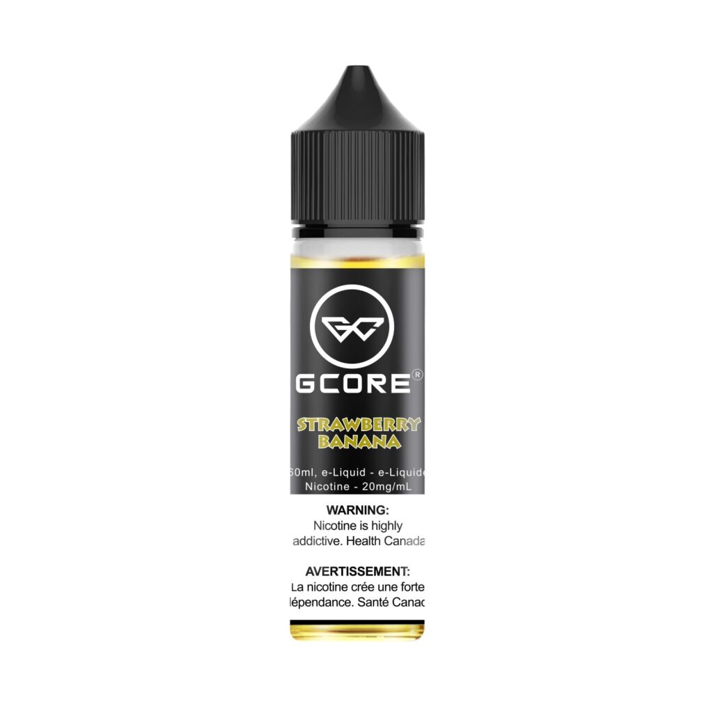 GCore Salt 60mL - Strawberry Banana
