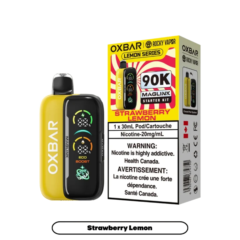 OXBAR Maglink 90K — Strawberry Lemon
