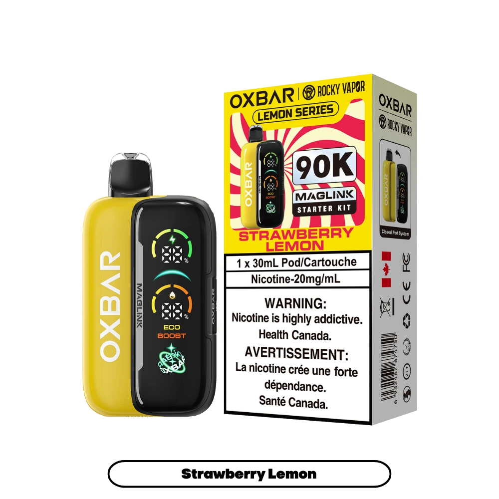 OXBAR Maglink 90K — Strawberry Lemon