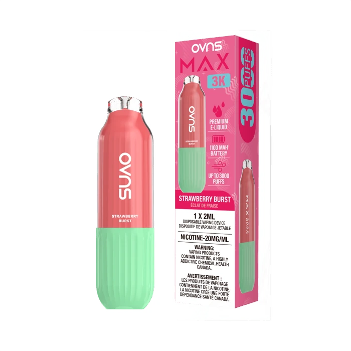 OVNS Max — Strawberry Burst
