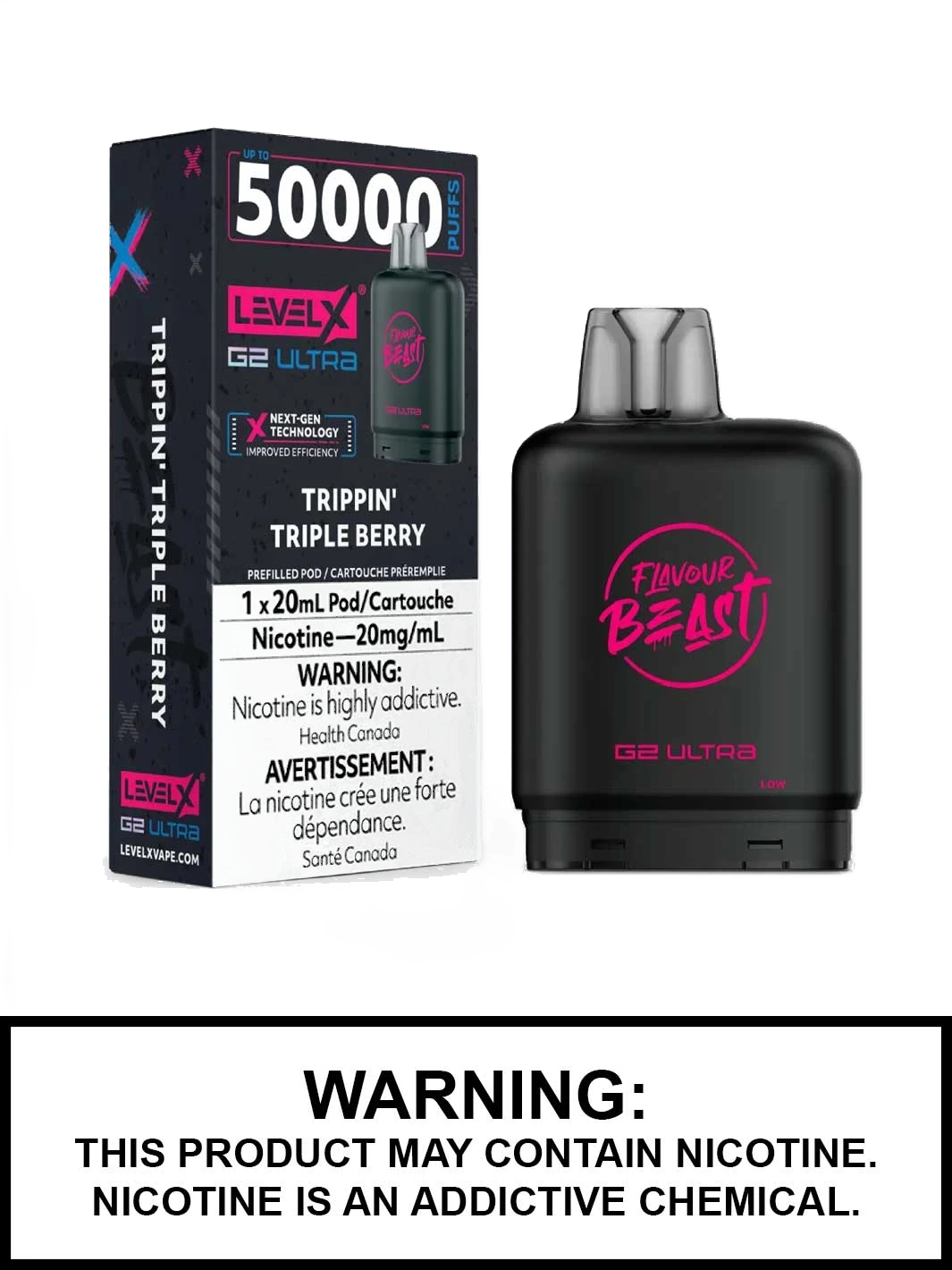 Level X 50K — Trippin Triple Berry
